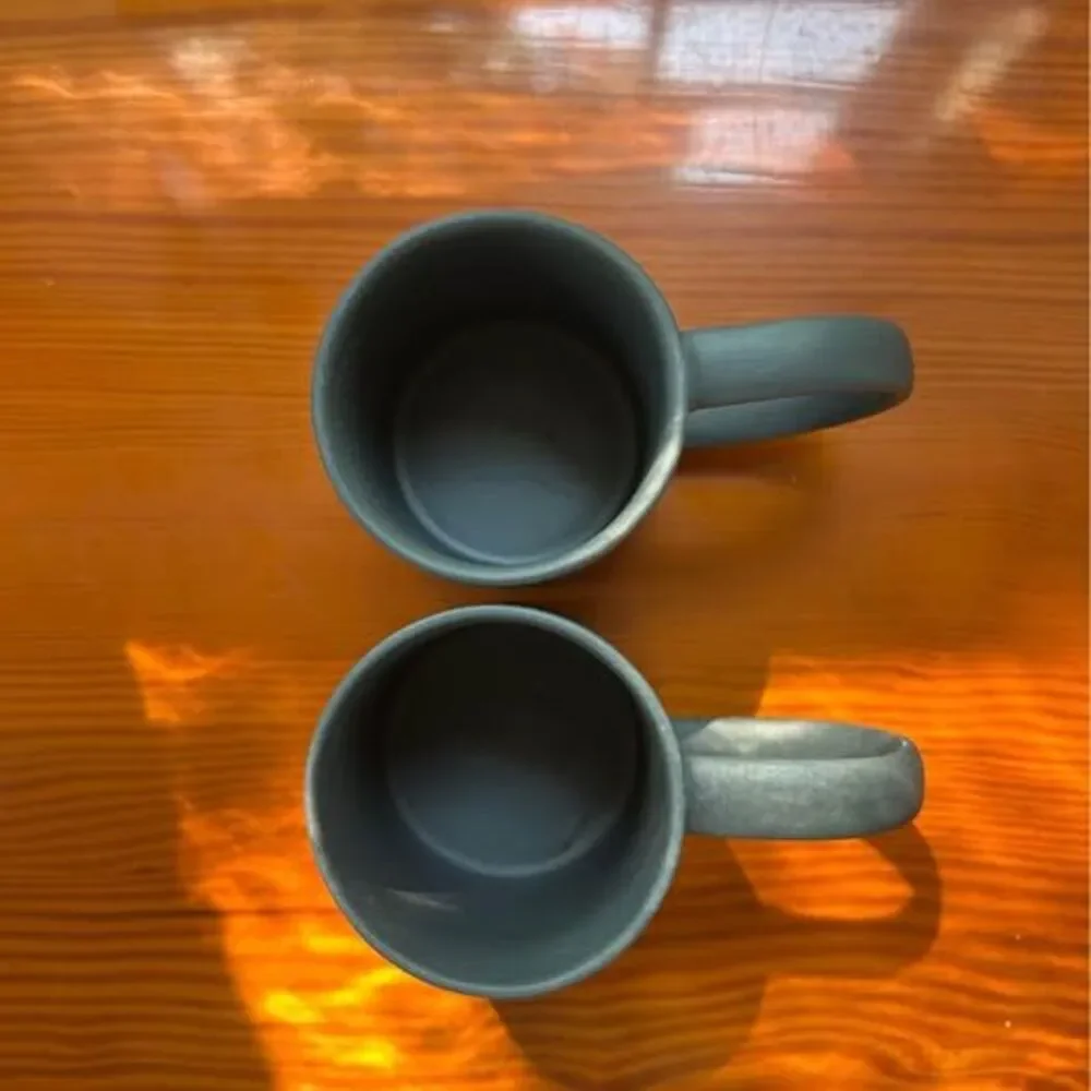 TWO Espresso cups by ￼UK-based studio potter Matthew Warner